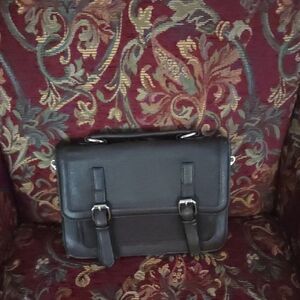 Classic Womens  Leather Satchel -